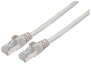 Intellinet Network Patch Cable - Cat6 - 10m - Grey - Copper - S/FTP - LSOH / LSZH - PVC - RJ45 - Gold Plated Contacts - Snagless - Booted - Polybag - 10 m - Cat6 - S/FTP (S-STP) - RJ-45 - RJ-45 - Grey